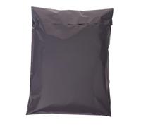 Sobres para envíos negros 40 x 52 + 6 cm - 30 unidades | Sobres adhesivos reforzados de PE-LD 55 micras reciclable | Resistentes, impermeables, Made in Italy - Cierre termofusible a prueba de