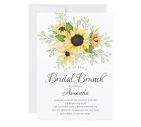 Sobres para invitaciones, Tarjetas de invitaciones boda personalizadas 5x7 diseños múltiples 20/50/100 piezas(Design 6,20pcs)