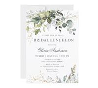 Sobres para invitaciones, Tarjetas de invitaciones boda personalizadas 5x7 diseños múltiples 20/50/100 piezas(Design 1,50pcs)