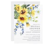 Sobres para invitaciones, Tarjetas de invitaciones boda personalizadas 5x7 diseños múltiples 20/50/100 piezas(Design 8,100pcs)