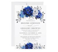 Sobres para invitaciones, Tarjetas de invitaciones boda personalizadas 5x7 diseños múltiples 20/50/100 piezas(Design 5,100pcs)