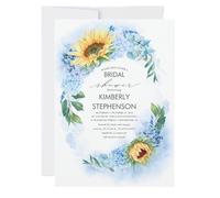 Sobres para invitaciones, Tarjetas de invitaciones boda personalizadas 5x7 diseños múltiples 20/50/100 piezas(Design 9,100pcs)