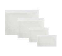 Sobres Portadocumentos Adhesivos - Docufix Packing List - A6 A5 A4 DL - Sobre Contiene Documentación Albarán/factura - Sobre Transparente Plástico para albaranes - LADIJET (100, A4 | 315 X 225 mm)