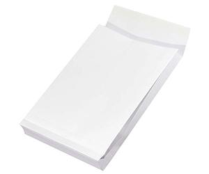 Sobres RBD con banda de silicona OFFICE PRODUCTOS HK C4 229 x 324 mm, 130 g/m², 250 piezas blancas/tipo con cinta de silicona, RBD/tipo HK/Color-Blanco/Format-C4/gramaje (g/m2)-130
