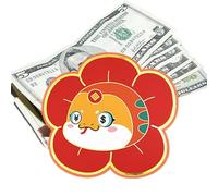 Sobres rojos chinos - Sobres chinos de Año Nuevo, Sobres de Suerte | Sobres Tradicionales para Plata, Regalos, Deseos de Feliz Año Nuevo y Decoraciones Chinas