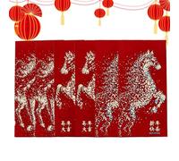 Sobres rojos - Hong Bao 2026 año del caballo, sobres rojos chinos para cualquier ocasión, para de primavera, vacaciones, boda, negocios, celebración de adultos, casa o oficina