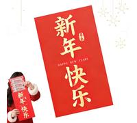 Sobres rojos tradicionales chinos - Decoración tradicional de con caracteres dorados gigantes,sobre rojo chino para plata de Año Nuevo - para el Año Nuevo Chino, Boda,