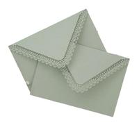 Sobres Sobres de papel encaje for almohadillas letras, cubierta Vintage, for tarjetas invitación for fiesta boda, suministros oficina, 10 Uds(G-5pcs)