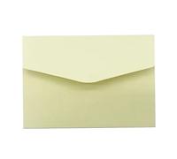Sobres Sobres sólidos con ventana for cartas, sobres for efectivo, tarjetas de invitación for fiesta boda, cubierta for postales, suministros oficina, 10 Uds(Beige)