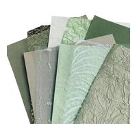 Sobres translúcidos,Chaquetas de vitela, 10 Unids/Set De Cuenta Manual Papel Especial Cuenta De Mano Material Mixto Cuenta De Mano Sello Retro Collage A4(Color:F) (Size : D)