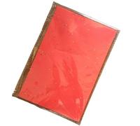 Sobres translúcidos,Chaquetas de vitela, 100 hojas/lote de papel de calco translúcido, caligrafía, escritura artesanal, copia de hoja de dibujo, papel de seda A5, 210x140mm(Color:rojo) (Size : Color