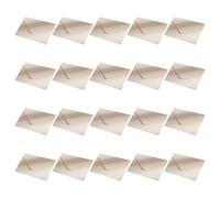 Sobres Vintage de 20 piezas, sobre de invitación plegable pequeño de 4x2, 76 pulgadas para boda, tarjeta de Valentín y correo pequeño