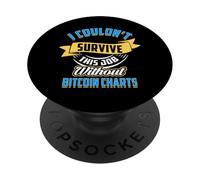 Sobrevive a este trabajo sin gráficos de Bitcoin PopSockets PopGrip Adhesivo