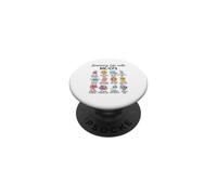 Sobrevive a la Vida con el Bonito diseño de Conciencia ME/CFS PopSockets PopGrip Adhesivo