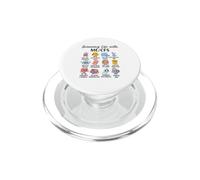 Sobrevive a la Vida con el Bonito diseño de Conciencia ME/CFS PopSockets PopGrip para MagSafe