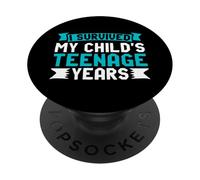 Sobreviví a la adolescencia de mi hijo mamá PopSockets PopGrip Adhesivo