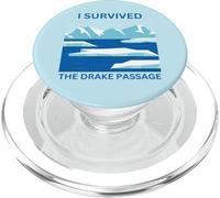 Sobreviví a la Antártida del Pasaje Drake PopSockets PopGrip para MagSafe