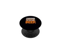 Sobreviví a la cuarentena Consígueme Algunos Fans de Beber Cerveza Diseño PopSockets PopGrip Adhesivo
