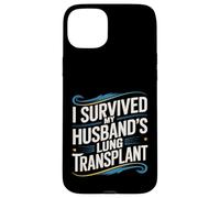 Sobreviví a la Fuerza del Cuidador de trasplante de pulmón de mi Esposo Carcasa para iPhone 15 Plus