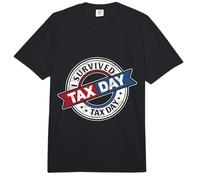 Sobreviví a la Temporada de impuestos Divertida del día de impuestos para contadores Comfort Colors Adult Heavyweight T-Shirt
