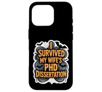 Sobreviví a la tesis de doctorado de mi Esposa Halloween Carcasa para iPhone 16 Pro