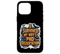 Sobreviví a la tesis de doctorado de mi Esposa Halloween Carcasa para iPhone 16 Pro MAX