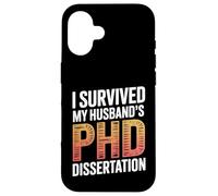 Sobreviví a la tesis Doctoral de mi Esposo Carcasa para iPhone 16