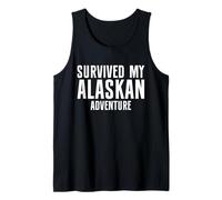 Sobreviví a mi Aventura en Alaska Camiseta sin Mangas