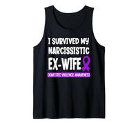 Sobreviví a mi Conciencia narcisista de Violencia doméstica ex Esposa Camiseta sin Mangas