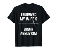 Sobreviví a mi Esposa aneurisma Cerebral Camiseta