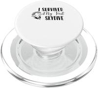 Sobreviví a mi Primer Paracaidismo PopSockets PopGrip para MagSafe