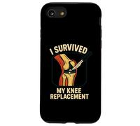 Sobreviví a mi reemplazo de Rodilla Fun Mens Cirugía Paciente Carcasa para iPhone SE (2020) / 7/8