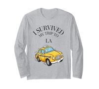 Sobreviví a mi Viaje a Los Ángeles en un Taxi de LA City Manga Larga