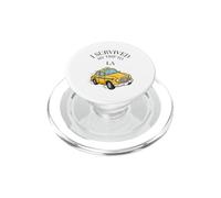 Sobreviví a mi Viaje a Los Ángeles en un Taxi de LA City PopSockets PopGrip para MagSafe