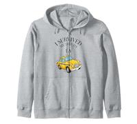 Sobreviví a mi Viaje a Los Ángeles en un Taxi de LA City Sudadera con Capucha