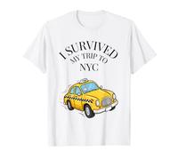 Sobreviví a mi Viaje a Nueva York en un Taxi de la Ciudad de Nueva York Camiseta