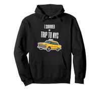 Sobreviví a mi Viaje a Nueva York - Taxi Divertido Unisex Sudadera con Capucha