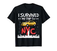 Sobreviví A Mi Viaje A NYC Vacaciones Ciudad de Nueva York Camiseta