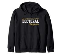 Sobreviví a mis hermanas Doctorado Graduación Doctorado Divertido Sudadera con Capucha