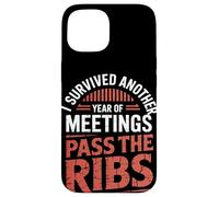 Sobreviví a otro año de reuniones Pass the Ribs Labor Day Carcasa para iPhone 15