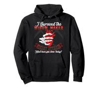 Sobreviví a The Widow Maker Ataque cardíaco Enfermedad cardíaca Sudadera con Capucha