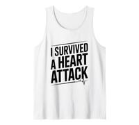 Sobreviví a un Latido del corazón de un Guerrero de Ataque Camiseta sin Mangas