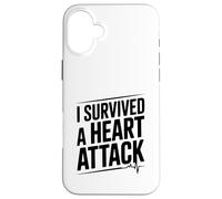 Sobreviví a un Latido del corazón de un Guerrero de Ataque Carcasa para iPhone 16 Plus