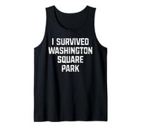 Sobreviví a Washington Square Park NYC para Hombres y Mujeres Camiseta sin Mangas