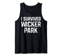 Sobreviví a Wicker Park Chicago para Hombres y Mujeres Camiseta sin Mangas