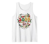 Sobreviví al 2025 sin Decir 67 Millenial Gen X Boomer Fun Camiseta sin Mangas