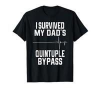 Sobreviví al Bypass quíntuple de mi papá Camiseta