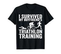 Sobreviví al entrenamiento de triatlón de mi novio, Triatleta Camiseta