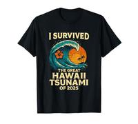 Sobreviví al Gran Tsunami de Hawái de 2025 Todos aprenden Camiseta