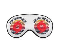 Sobreviví al huracán Ian Sleep Masks Eye Cover Blackout con correa elástica ajustable Night Blindfold para Mujeres Hombres Yoga Travel Nap